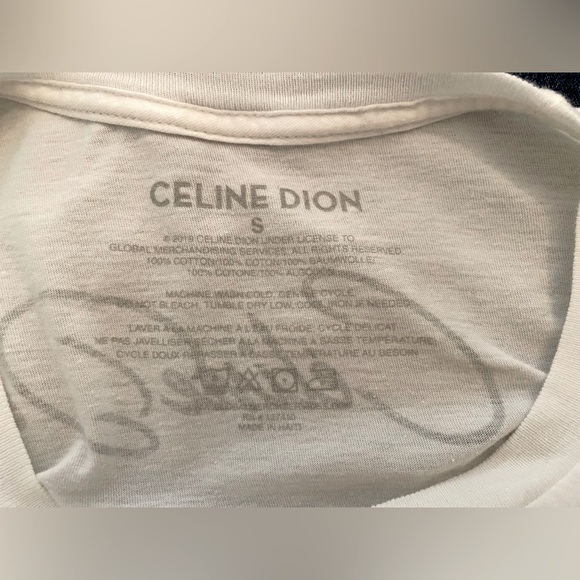 Celine Dion 2019 Tour Silhouette Figure Merch Tee - Picture 5 of 5